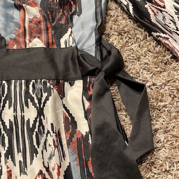 Silky kimono style robe - Picture 3 of 4